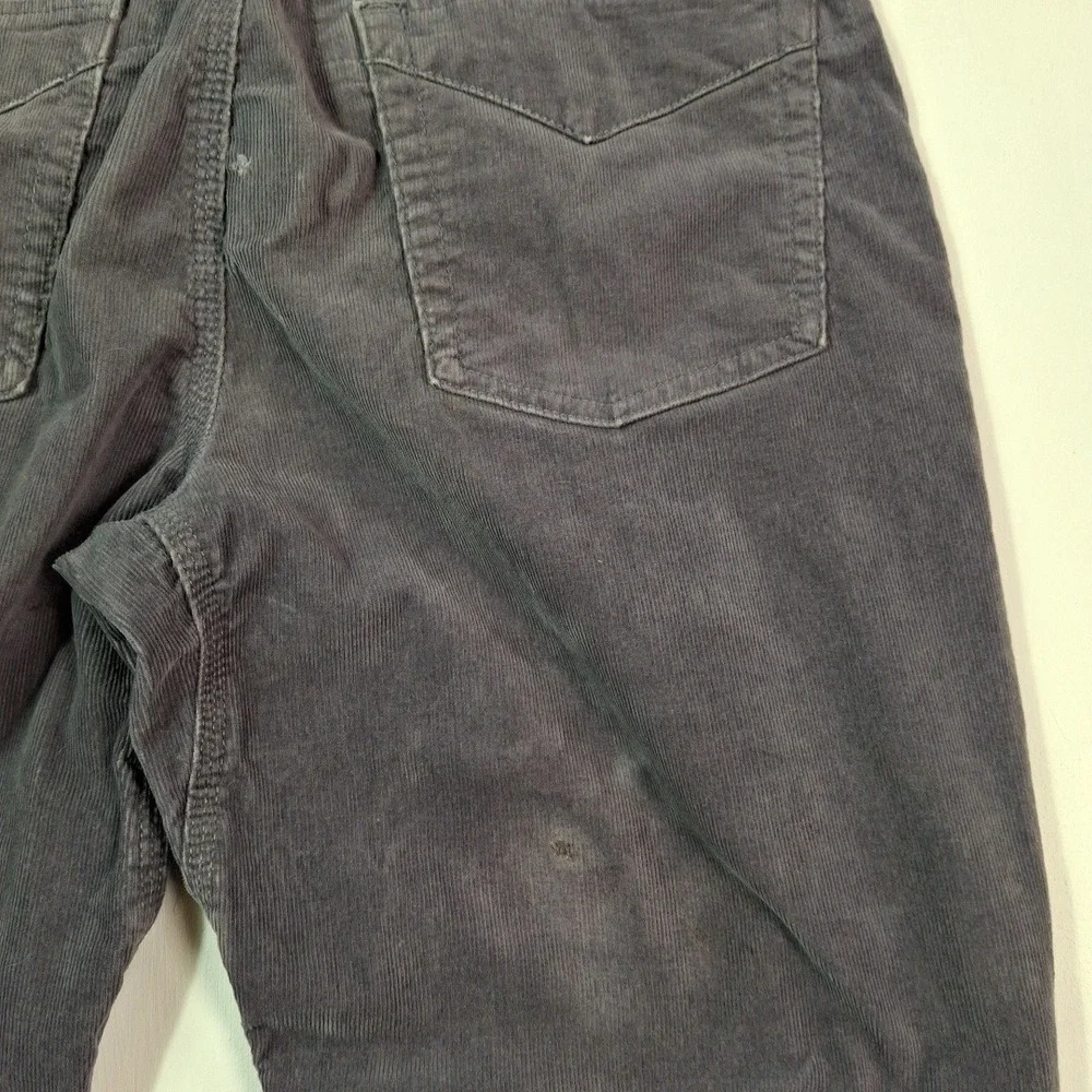 Mountain Khakis Canyon Cord Pants Classic Fit Gray Corduroy 33x34 5-Pocket